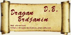 Dragan Brđanin vizit kartica